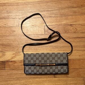 Gucci Monogram Crossbody Bag